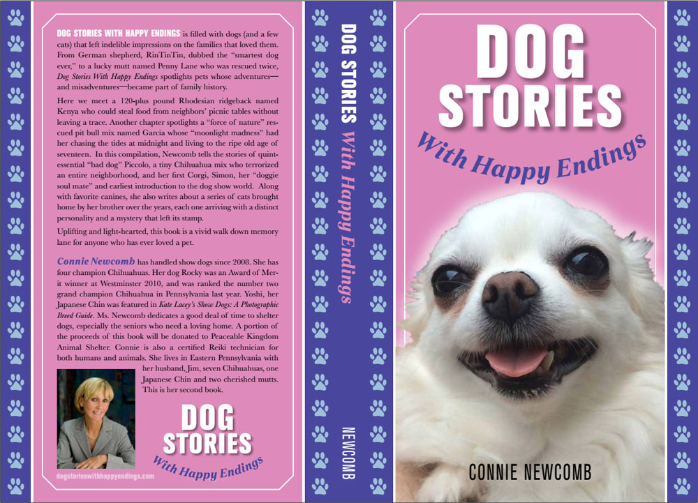 Book Jacket for Dog Stories With Happy Endings